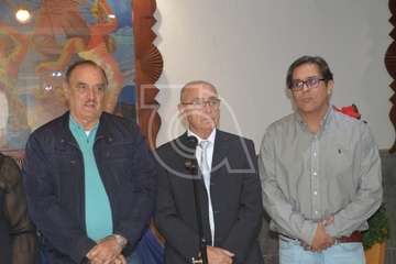 El Casino de Telde homenajea a 18 socios y al que fuera su conserje durante 40 años (Foto TA y TF)